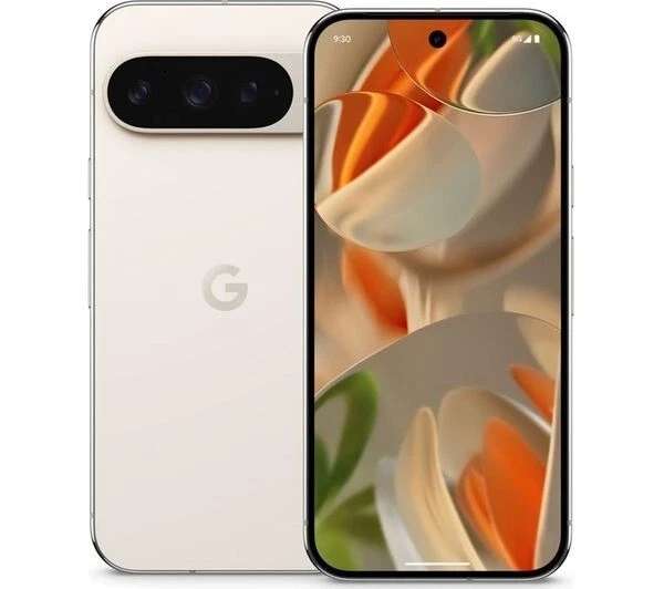 Google Pixel 9 Pro 5G Brand New 6.3'' Smartphone 128GB Unlocked SIM-Free - Porcelain - With Code - Sold by Cheapest Electrical