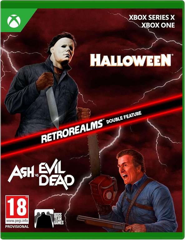 Halloween & Ash vs Evil Dead Retro Realms - Xbox One / Xbox Series X Game - Sold by GameKingsUK FBA