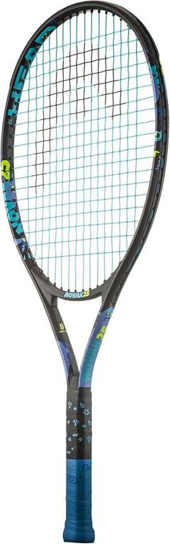 HEAD Novak Aluminium Tennis Racket, 17", Junior, Unstrung, 4.0 Inch Grip