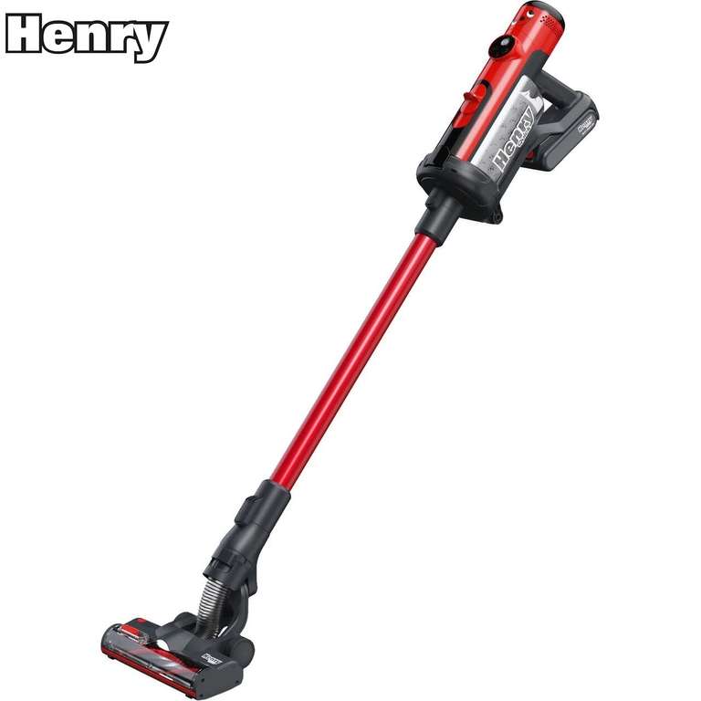 Henry 916177 Quick Cordless Vacuum Cleaner - NEW - Up to 70 Minute Run Time + 2 Year Guarantee - W/Code | Sold by AO (UK Mainland)