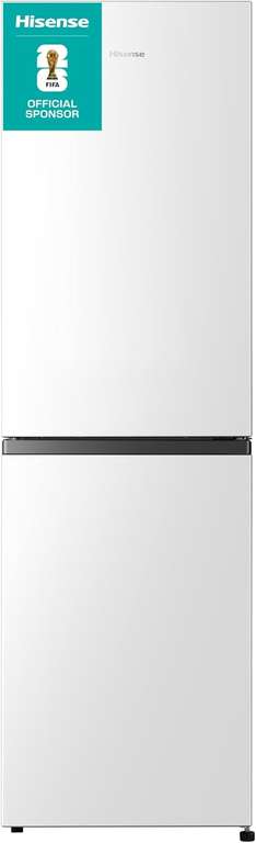 Hisense Fridge Freezer 50/50 Total No Frost - White - RB327N4BWE - Free Installation & Disposal
