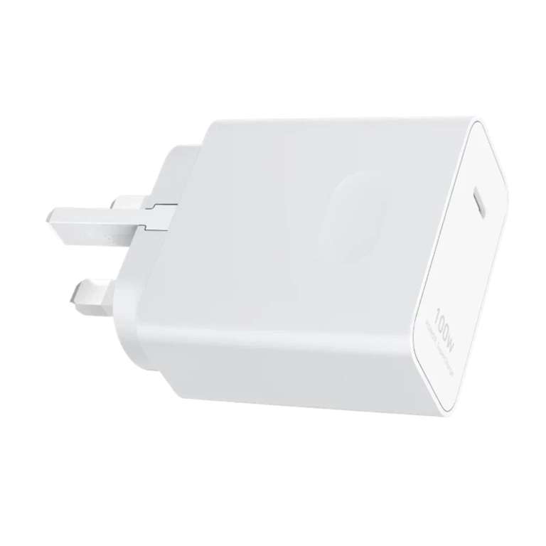 Honor Supercharge Power Adapter GaN Slim 100W, White Color, Brand New UK- 3 PIN - with Code (UK Mainland) - Sold by WHPHONES