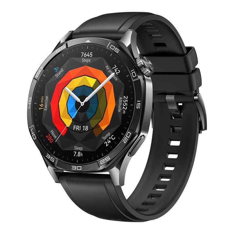 HUAWEI WATCH GT 5 46mm Smartwatch Black with coupon