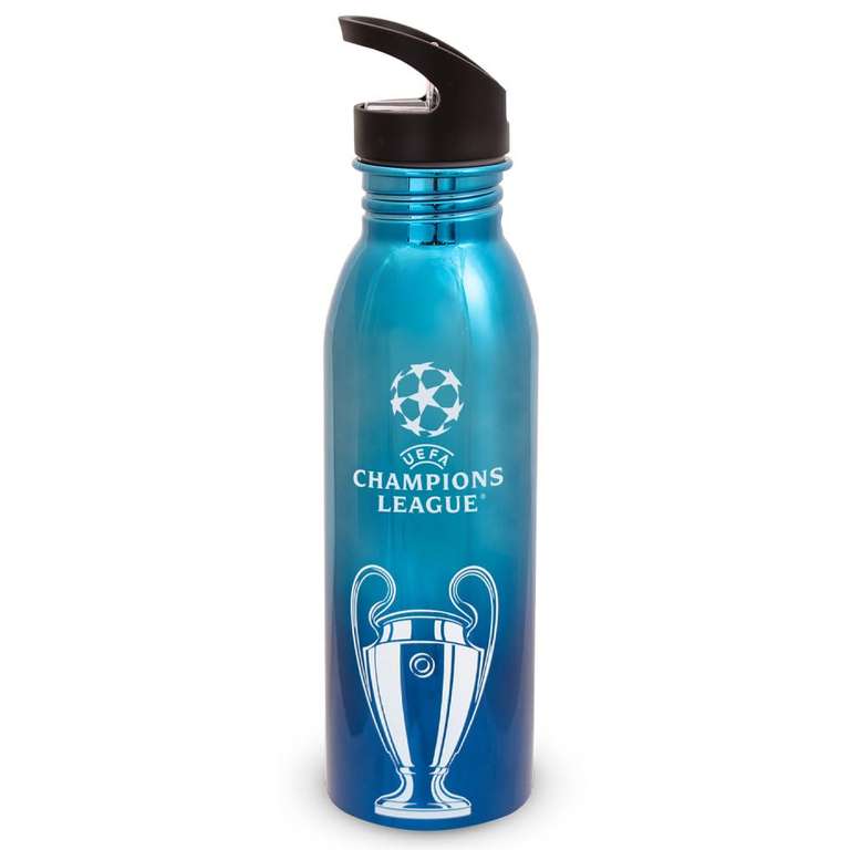 Hy-Pro Officially Licensed UEFA Champions League UV Water Bottle - 700ml