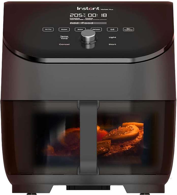 Instant Vortex Digital Air Fryer with Single ClearCook Drawer and 6 Smart Programmes