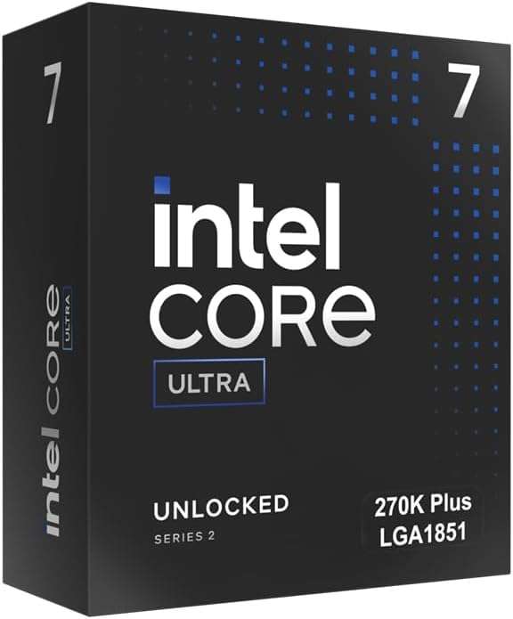 Intel Core Ultra 5 Processor 250KF Plus, 5.3 GHz Max Turbo, LGA1851, PCIe 5.0, DDR5 Support