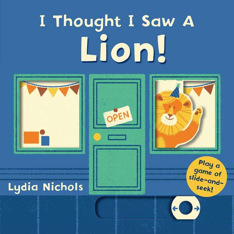 I Thought I Saw a Lion! Kids Board Book