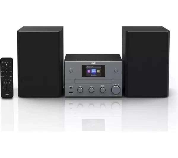 JVC UX-D425B Hi-Fi System CD player & DAB+ Bluetooth USB / Aux-in / RCA - 100W (Certified Open Box) Sold By Consumer Electricals 4 U W/Code