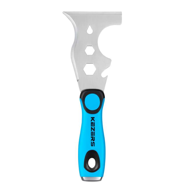 KEZERS 13-in-1 Painter’s Tool, Stainless Steel Putty Knife,Paint Scraper Tool for Painting & Wood. SB YITUOUK Direct/FBA