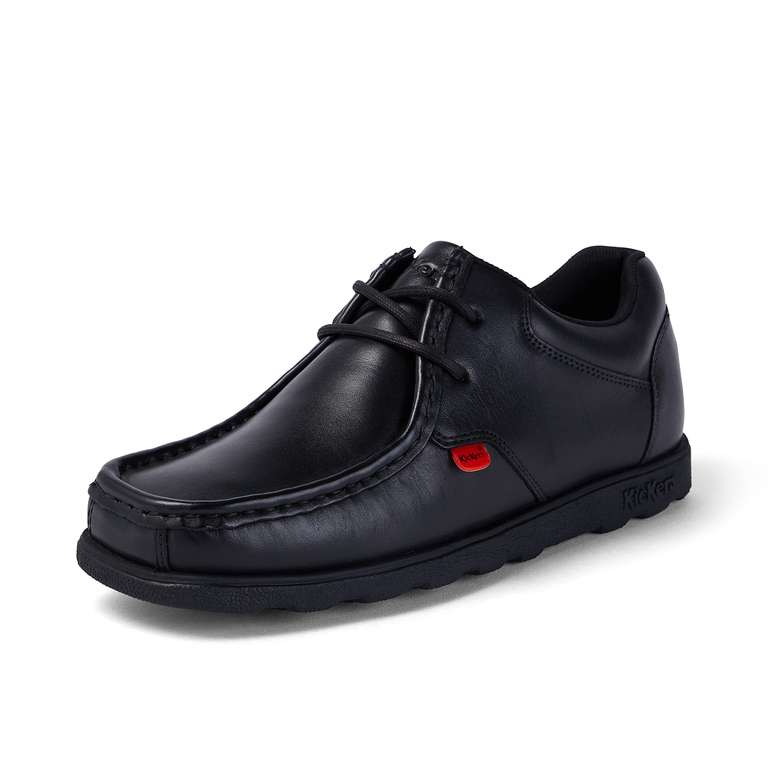 Kickers Men's Fragma Lace Up Moc Toe Comfortable Leather Shoes (Sizes 6-12)