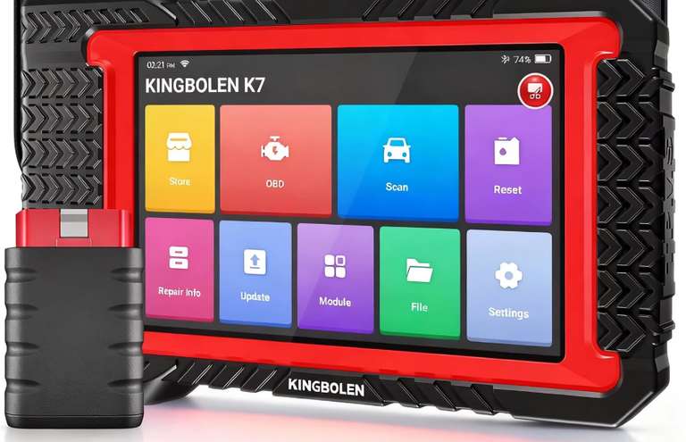 KINGBOLEN K7 ALL System 7 inch Tablet Automotive Diagnostic Tool (with code) LAUNCH UK Local Store