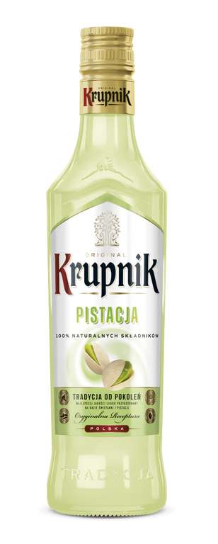 Krupnik Pistachio Liqueur - Sweet and Nutty Polish Creamy Vodka Liqueur