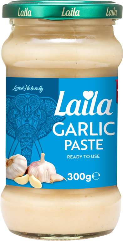 Laila Garlic Paste 300g - 90p / 85p S&S