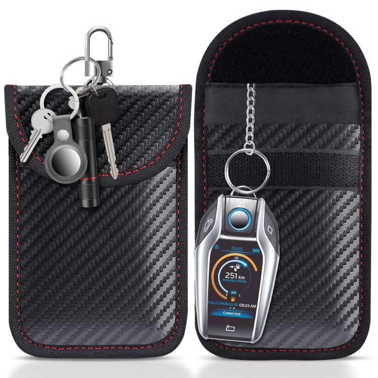 Lanpard Faraday Pouch for car Keys, 2 Pack Faraday Bag - Sold by Lanpard FBA