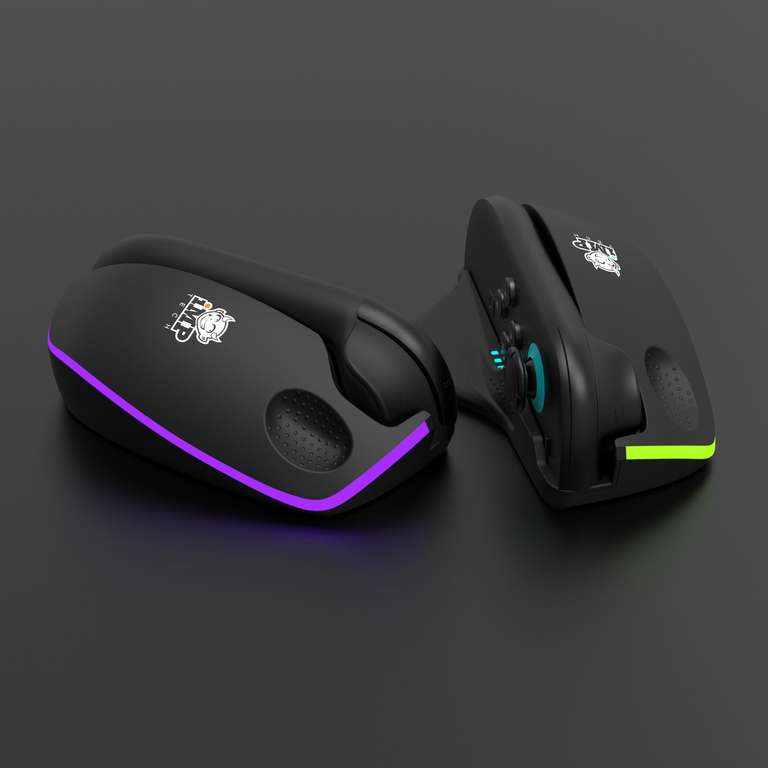 LED Mouse Adaptor Duo Pack for Left and Right Hand JoyCon 2 Nintendo Switch 2