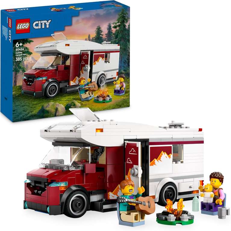 LEGO City Holiday Adventure Camper Van 60454 - With Voucher