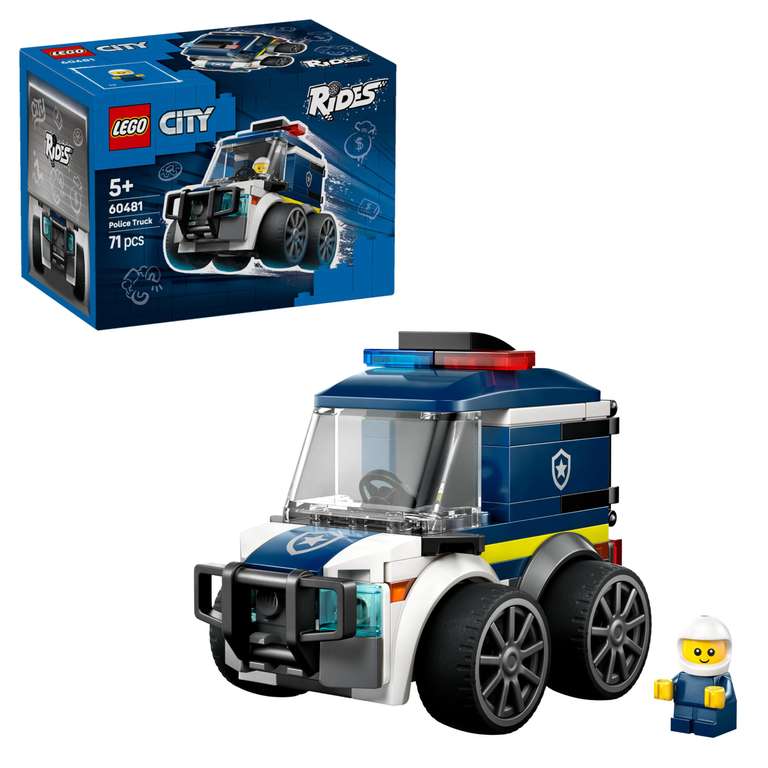 LEGO City Rides – Police Truck 60481