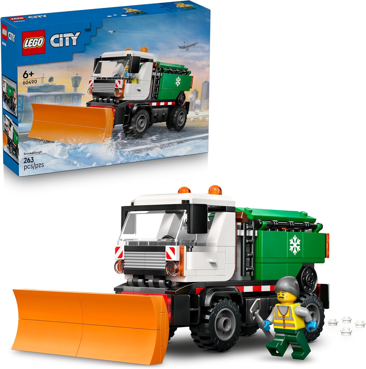 LEGO City Snowplough 60490