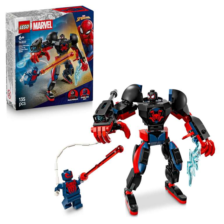 LEGO Marvel Miles Morales Mech vs. Spider-Man 2099