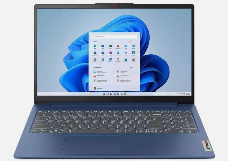 Lenovo 15.6 Inch Laptop IdeaPad Slim 3 Intel Core i5 8GB 512GB 83ER0015UK Blue - Refurbished Very Good - With Code - Sold by Argos