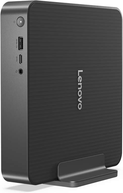 Lenovo IdeaCentre Mini 01Q8X10, Copilot+ PC, Snapdragon X X1‑26‑100, 32GB LPDDR5x RAM, 512GB SSD & Adreno Graphics, Windows 11 Home