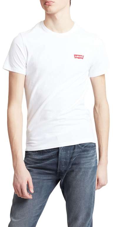 Levi's Men's 2-Pack Crewneck Graphic T-Shirt Slim Fit - Size L