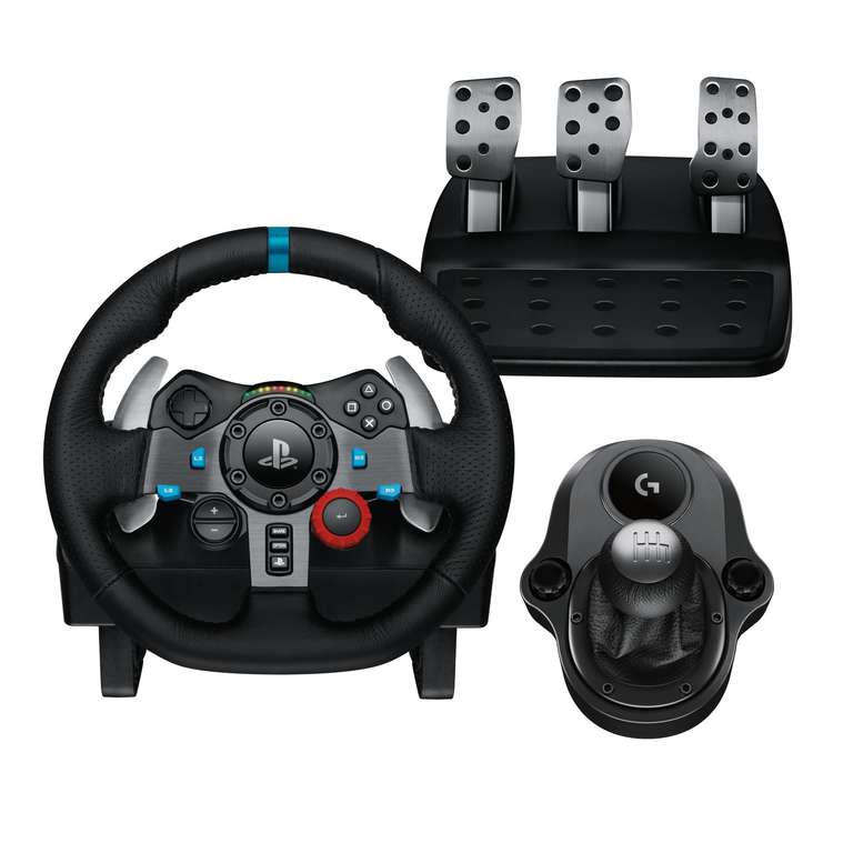 Logitech G G29 SE Driving Force Sim Racing Wheel & Pedals & Shifter PS5/PC