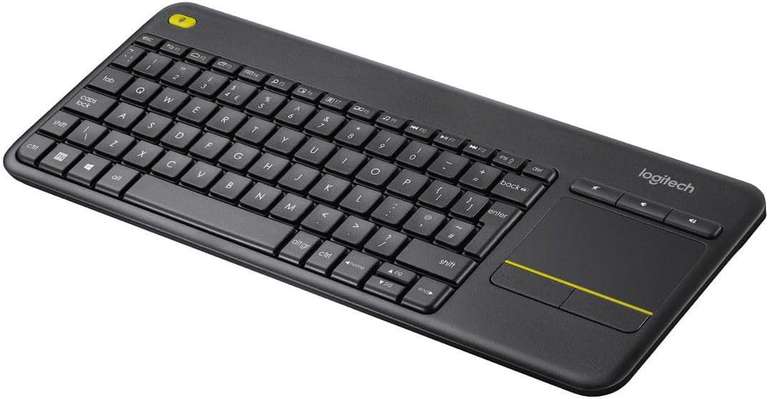 Logitech K400 Plus Wireless Touch TV Keyboard With Easy Media Control