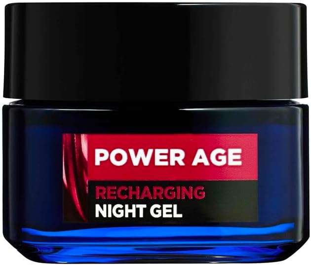 L’Oréal Paris Men Expert - Power Age Recharging Night Gel Skin Care, 50ml - 2 for £16 | £14.75 / £12.25 S&S