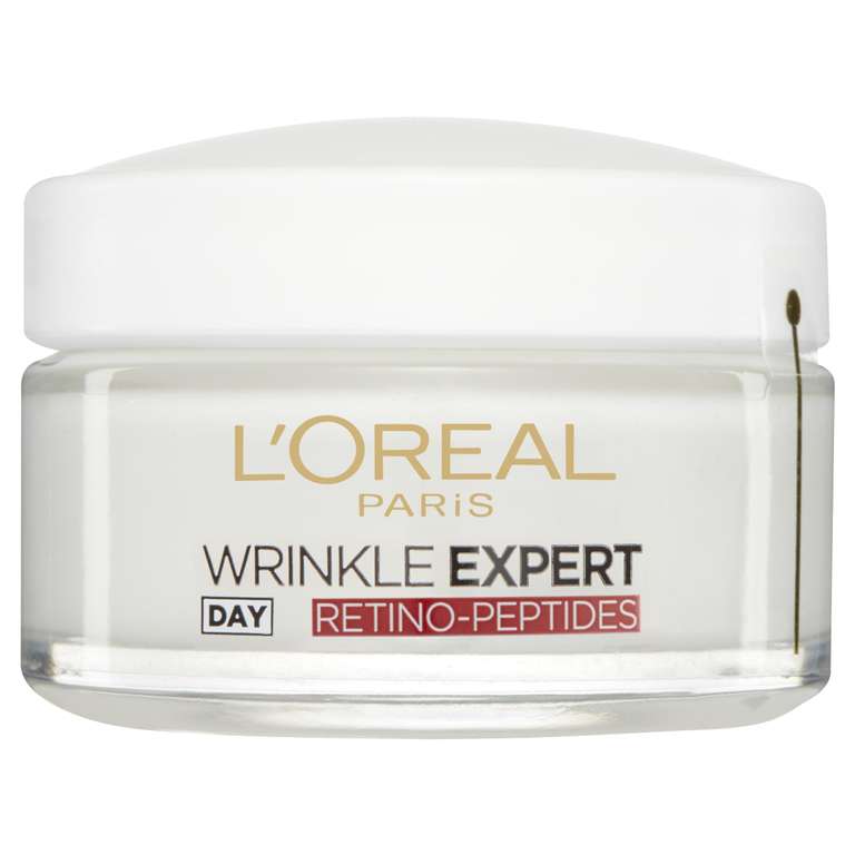 L'Oreal Paris Wrinkle Expert Anti-Wrinkle 45+ Day Cream, 50ml x3 - £8.32 S&S