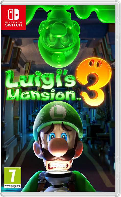 Luigi's Mansion 3 Standard Edition - Nintendo Switch Game - Used: Very Good - W/Code Sold by musicMagpie Shop