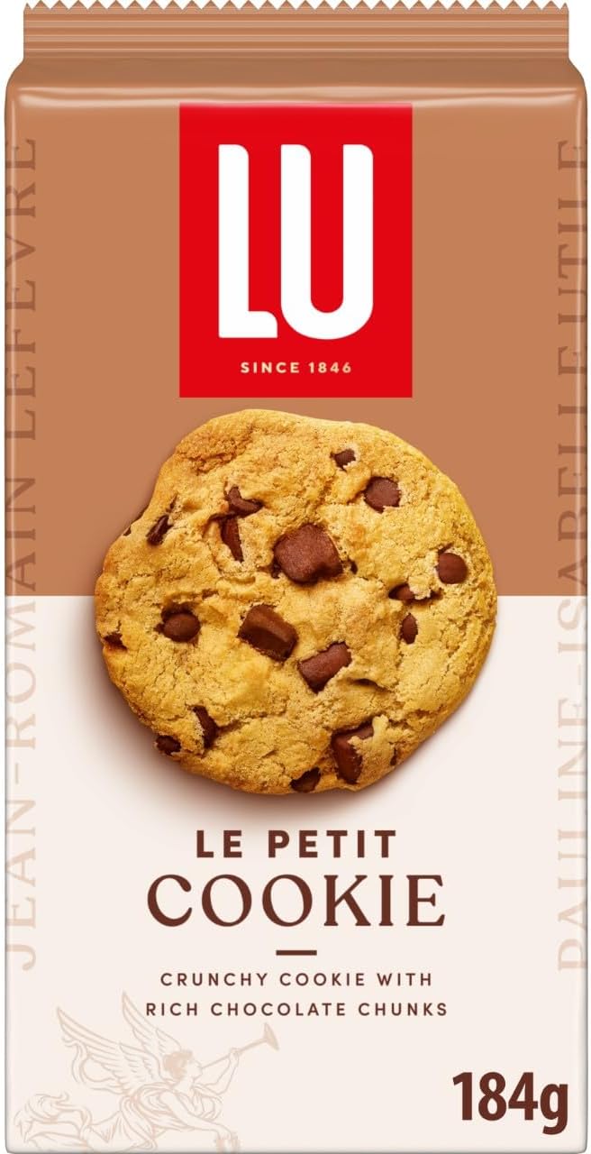 LU Le Petit Cookie, Crunchy Cookie with Rich Chocolate Chunks 184g (£1.19 S&S)