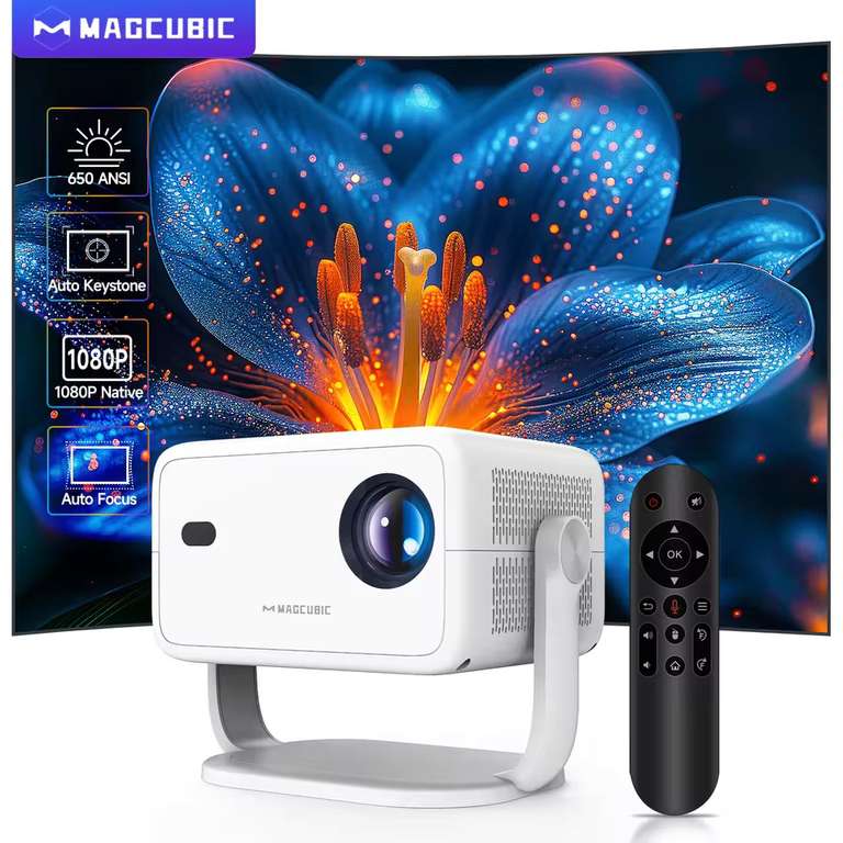 Magcubic L018 360° Projector 650ANSI, 1080P, Auto Focus Projector at Magcubic Factory Store(UK Despatch)