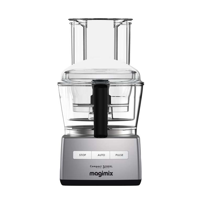 Magimix 3200XL Food Processor - Multifunctional 6 in 1 Food Preparation, 2.6L BPA-Free Bowl 650W (Delayed Dispatch)