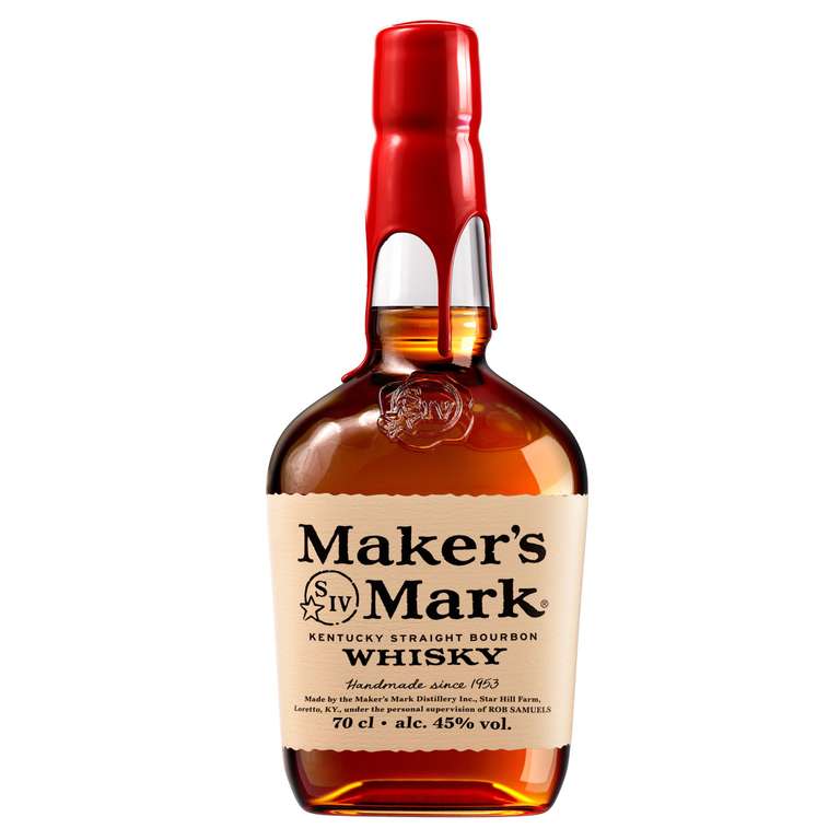 Maker's Mark Kentucky Straight Bourbon Whisky 70cl - 45% ABV