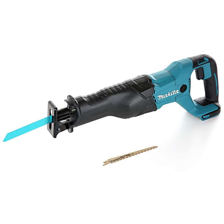 Makita DJR186Z Reciprocating Saw, 18V, Blue