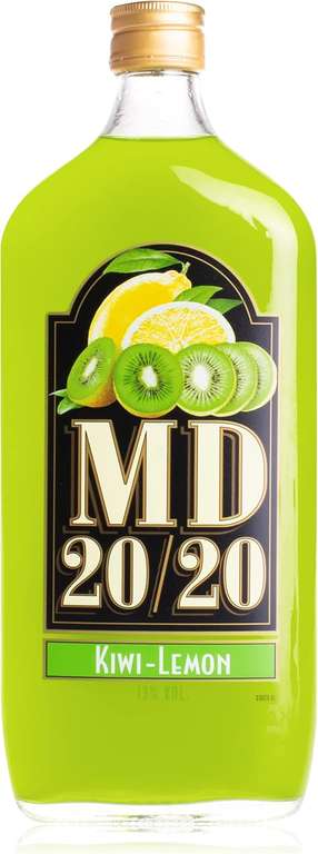 MD 20/20 Kiwi Lemon, Flavoured Fortified Wine (1x 0,75L)