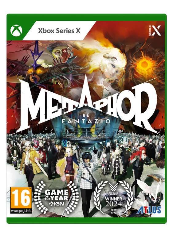 Metaphor ReFantazio Xbox Series X - Sold By scaddingk FBA