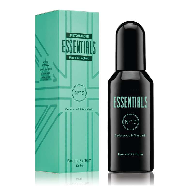 MILTON-LLOYD ESSENTIALS No 19 Perfume for Men 50ml - £3 / £2.83 S&S