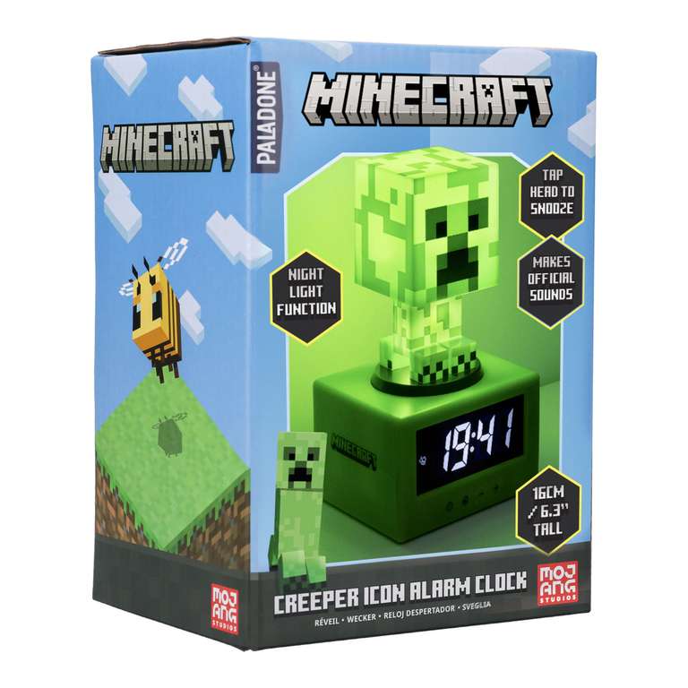 Minecraft Creeper Alarm Clock