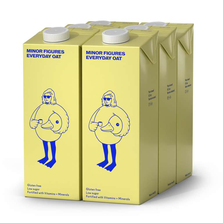 Minor Figures Everyday Oat Drink, 6 x 1L