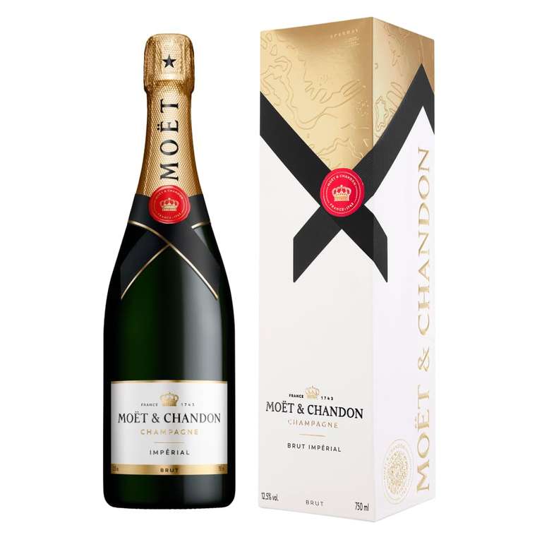 Moët & Chandon Brut Impérial Champagne, Gift Box, 75cl w/voucher