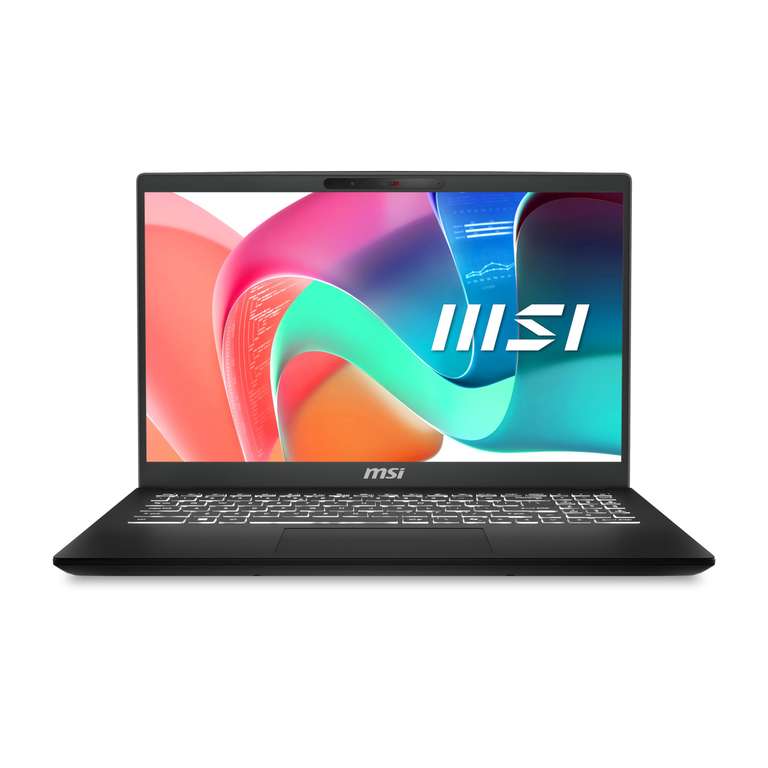MSI Modern 15H (C2RMG-282UK) 15.6" FHD, 60Hz 45% NTSC IPS-Level Screen, Intel Core5 210H Processor, 16GB RAM, 512 SSD, Windows 11 Laptop