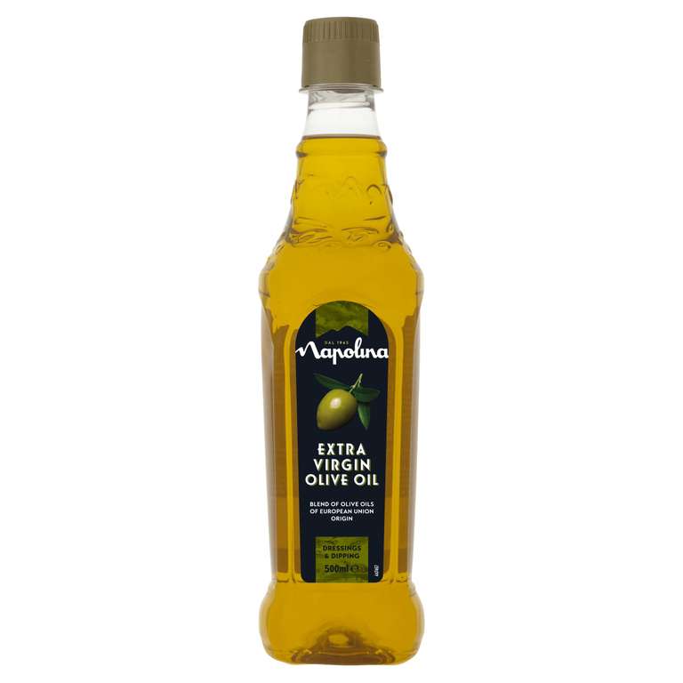 Napolina Extra Virgin Olive Oil 500ml (£3.80 / £3.40 on S&S) 5% WYB 4
