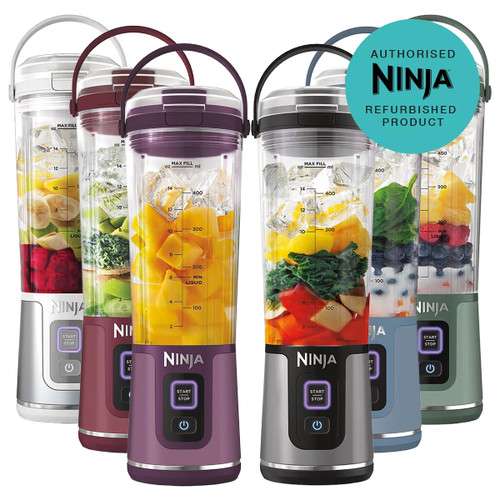 Ninja Blast Cordless Portable Blender – Multiple Colours - [BC151UKREF] refurbished W/Code @ best4techuk