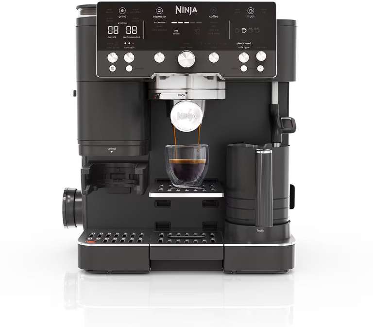 Ninja Luxe Café Premier Espresso Machine | Bean to Cup | ES601UK - Refurbished: Good - With Codes - Sold by ninjakitchen