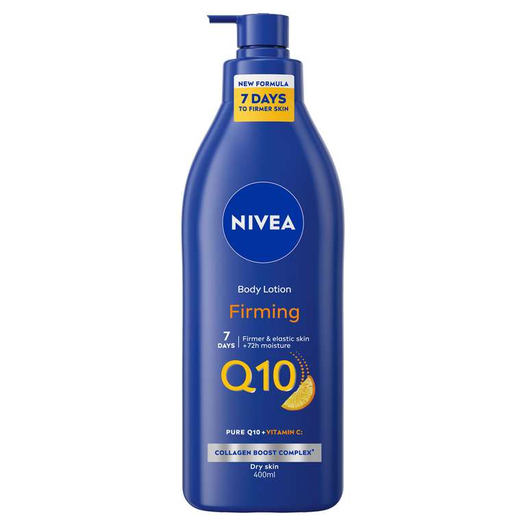 NIVEA Q10 Firming Rich Body Lotion + Vitamin C (400ml)