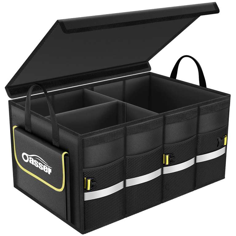 Oasser Car Boot Organiser Storage - Black - Sold by OH GOOD LIMITED / FBA