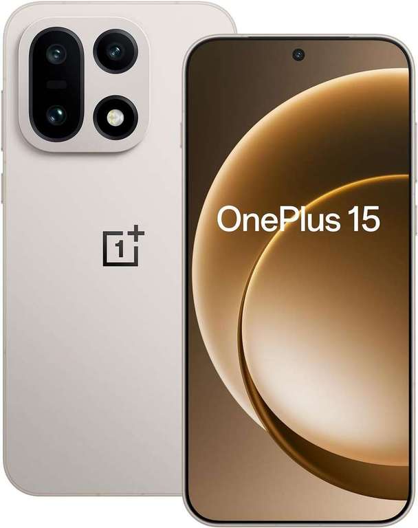 OnePlus 15 Tri-chip AI smartphone with Snapdragon 8 Elite Gen5, 165Hz, 7300mAh Battery / 512GB £642.99 With Code UK Delivery Oppo Store