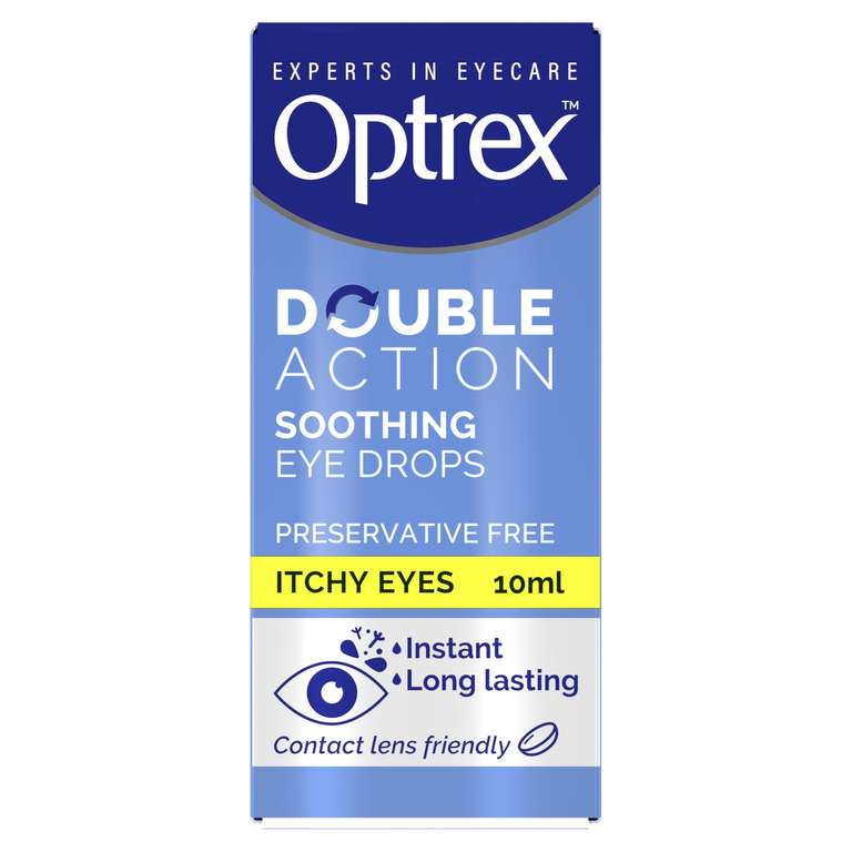 Optrex Double Action Soothing Eye Drops 10ml